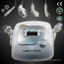 Equipement esthétique multipolar rf et perte de poids cavitation LUNA V PLUS vente chaude